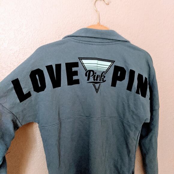 Victoria's Secret PINK Quarter Snap Knit Jacket - Picture 4 of 5